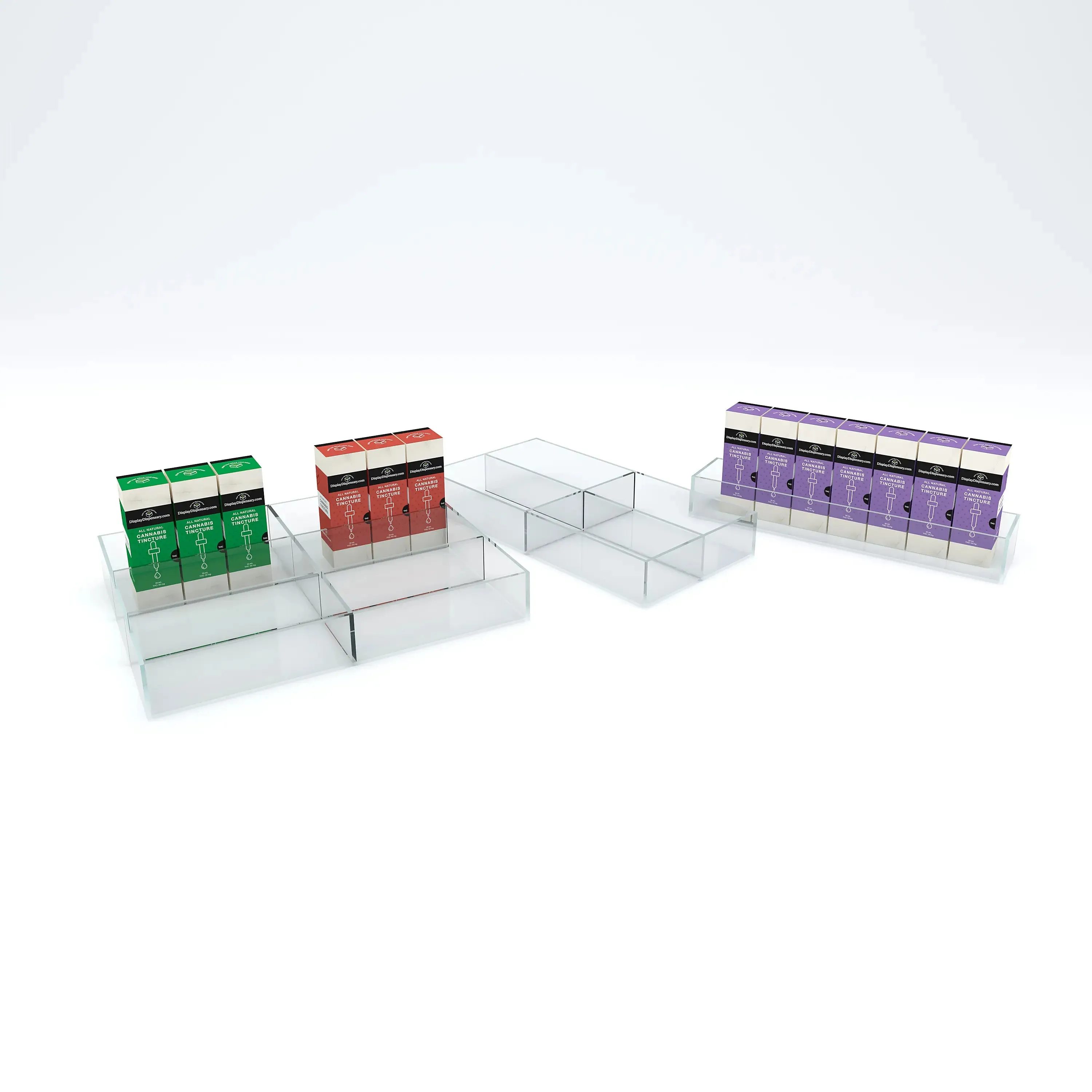 1 Medium Acrylic Display Trays Econoco DDTRAYM