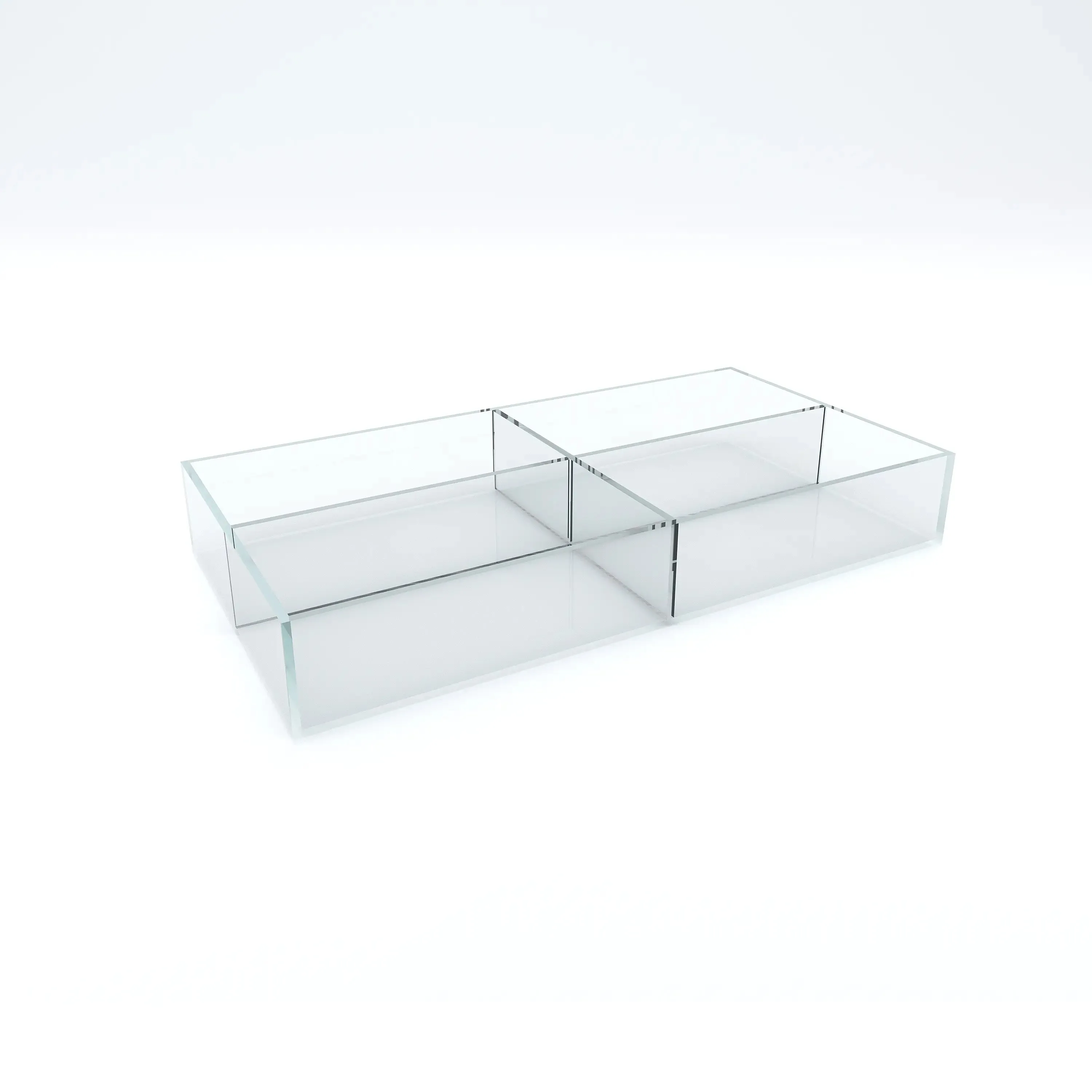 1 Medium Acrylic Display Trays Econoco DDTRAYM