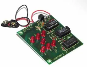 1075 - ELECTRONIC DICE WITH LEDS