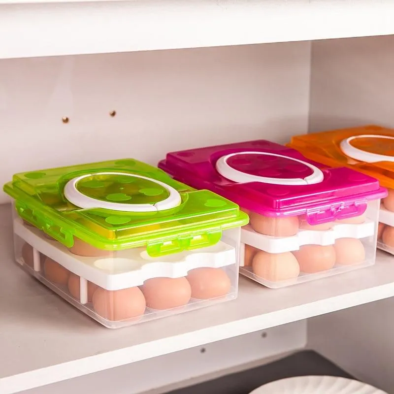24 Grid Egg Storage Box
