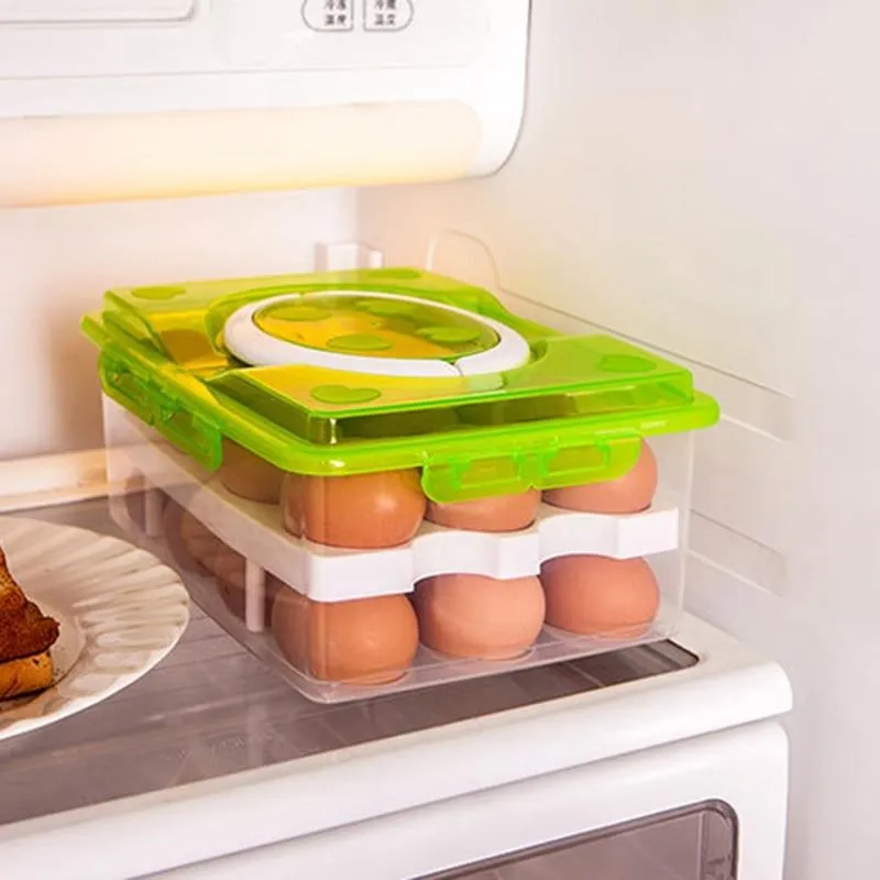 24 Grid Egg Storage Box