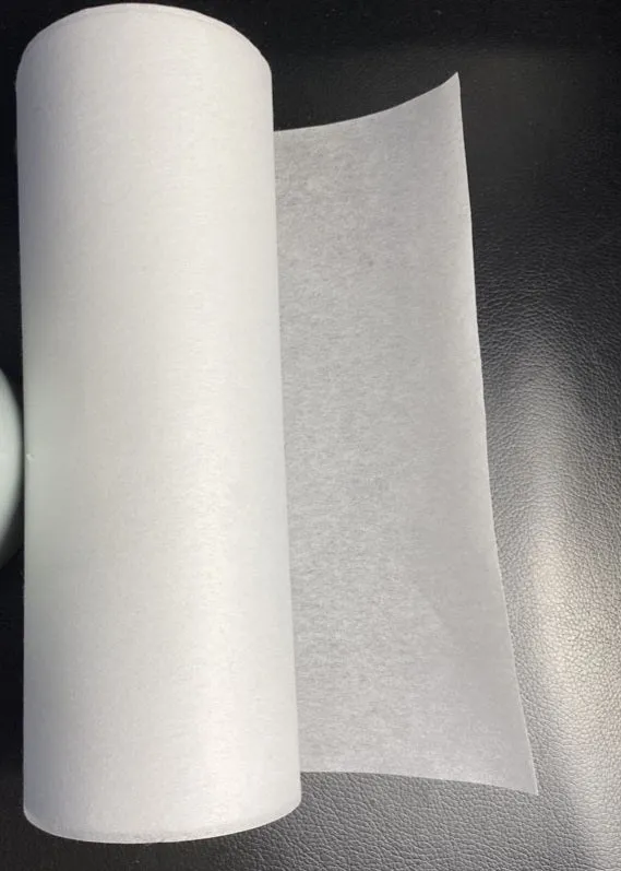 25cm * 25Yards Tear Away Machine Embroidery Stabilizer White - light weight