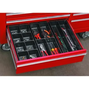 3 Piece Tool Box Inside Drawer Organizer Divider for Kitchen Desk Tool Rollaway