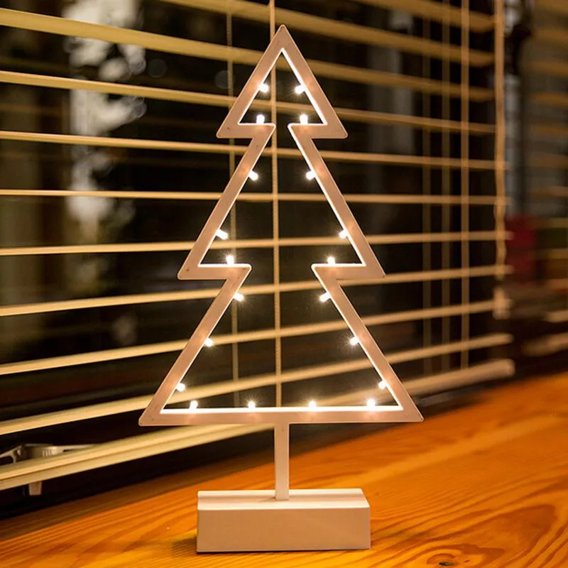 3D Pine Tree Table Lamp Star Heart Shape LED Night Lights Romantic Decorative Led Lights