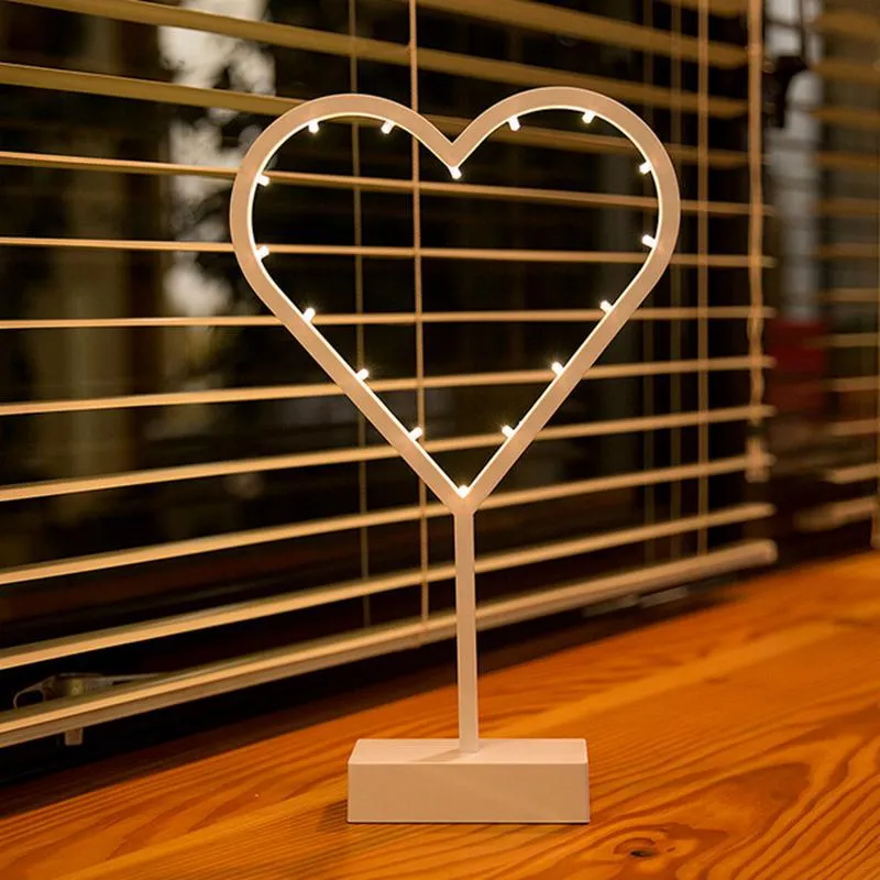 3D Pine Tree Table Lamp Star Heart Shape LED Night Lights Romantic Decorative Led Lights