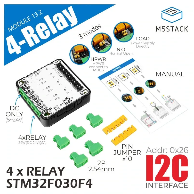 4-Channel Relay Module (STM32)