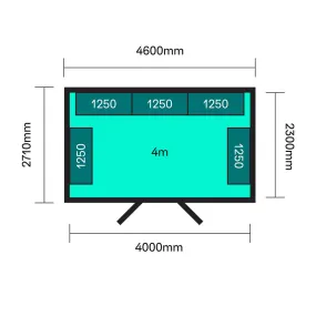 4-Meter LithiumVault Walk-In - CBWI04D11900 ||W4600 x D2710 x H2635mm