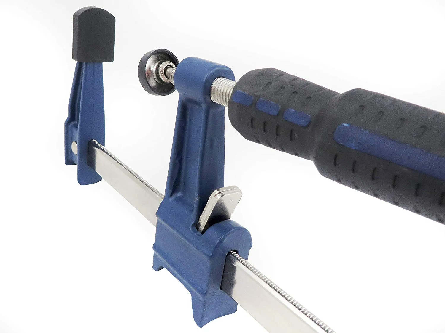 4 Pack 2 Each 6" & 12" Medium Duty F Style Bar Clamps, 2-1/2" Throat 465364 & 465357