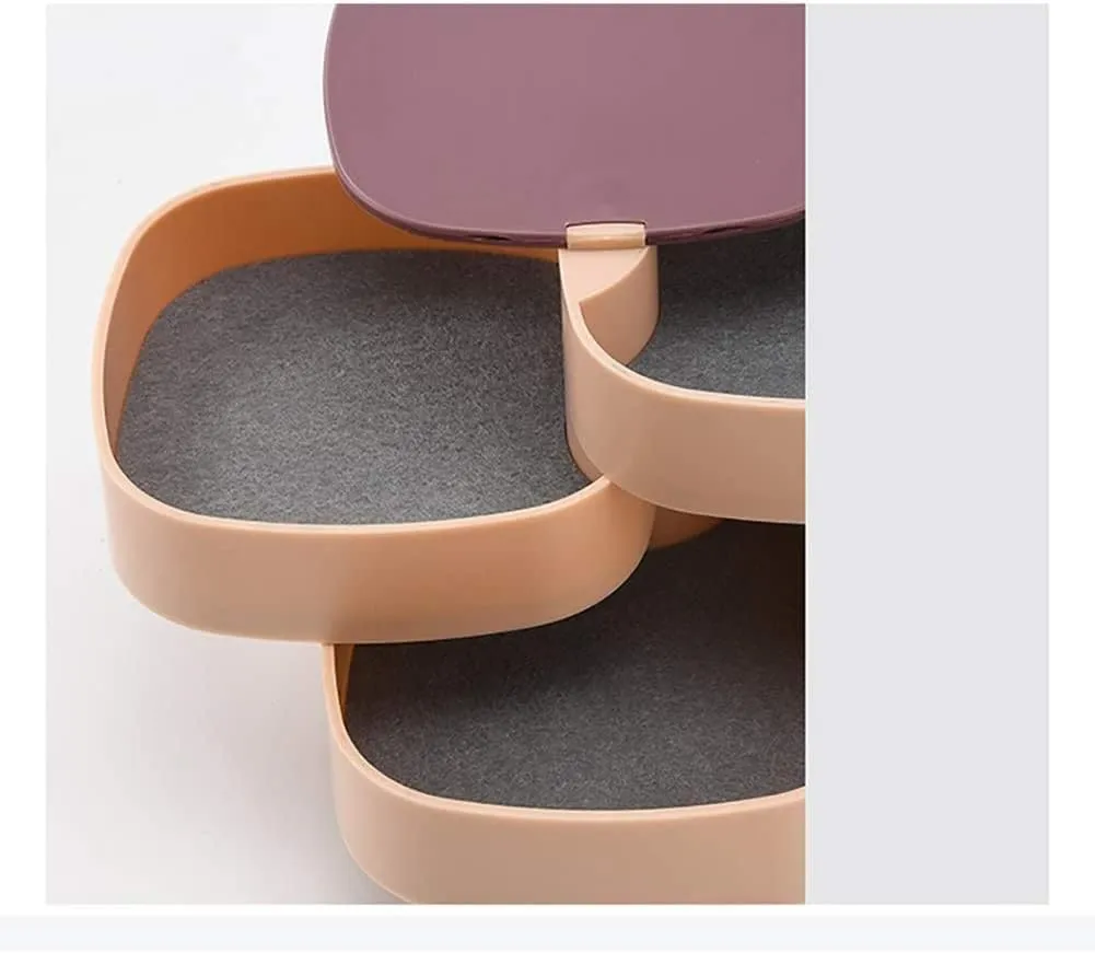 4-Tier Rotating Jewellery Organizer