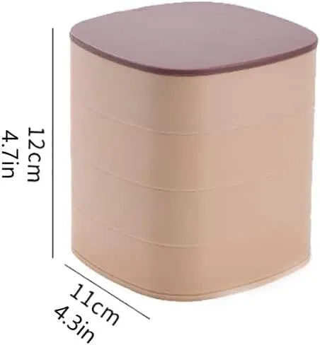4-Tier Rotating Jewellery Organizer