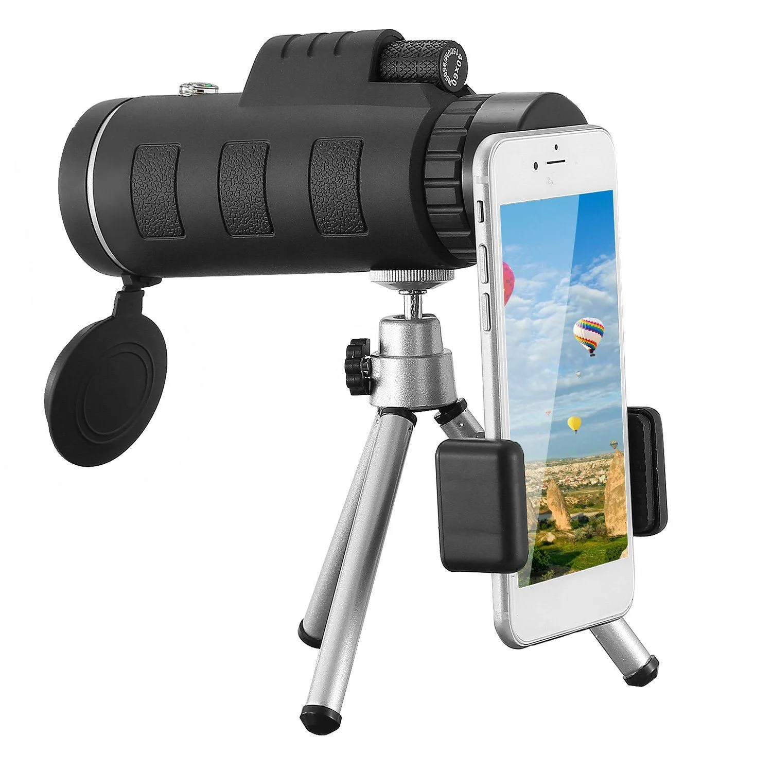 40x60 HD Optical Monocular Telescope with FMC Lens