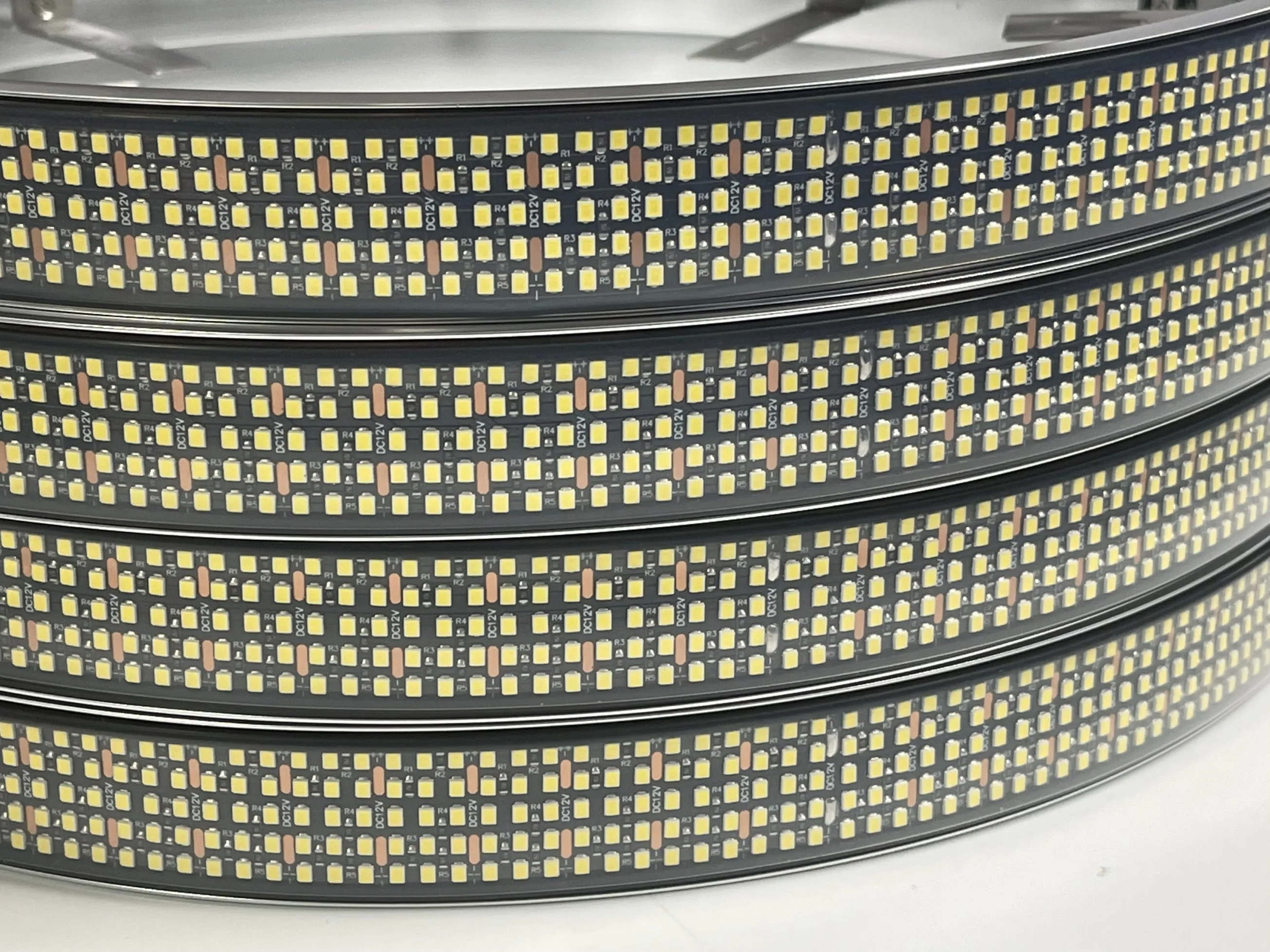 5 Row Pure White Wheel Lights
