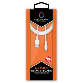 6 Foot Lighted Tip USB Charge & Sync Cables by Celltronix