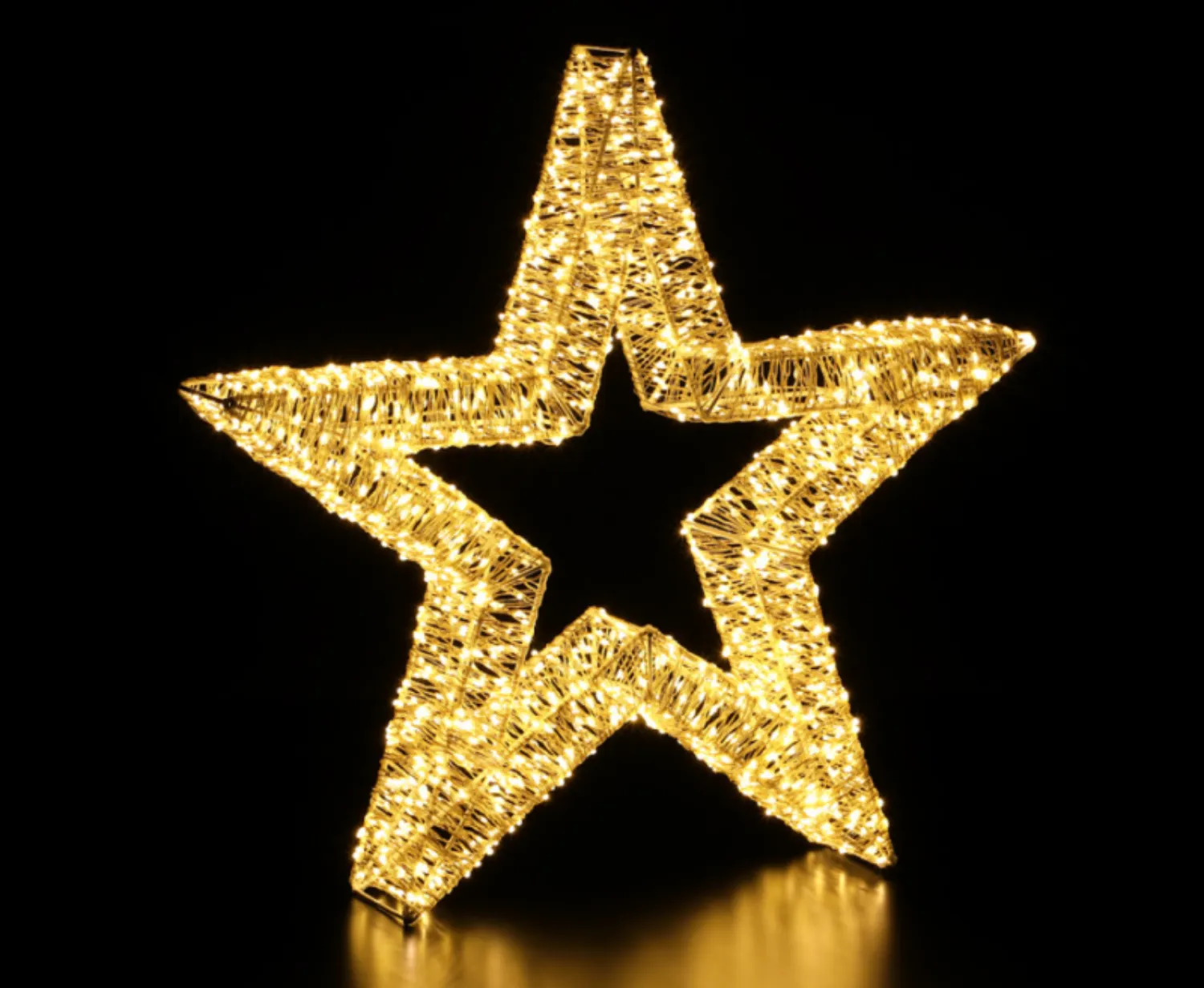 60cm Star with 1920 Warm White Micro LEDS