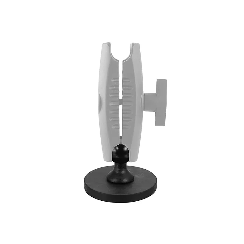 65mm Diameter Round Heavy-Duty Magnetic Base with 25mm (1 inch) Ball