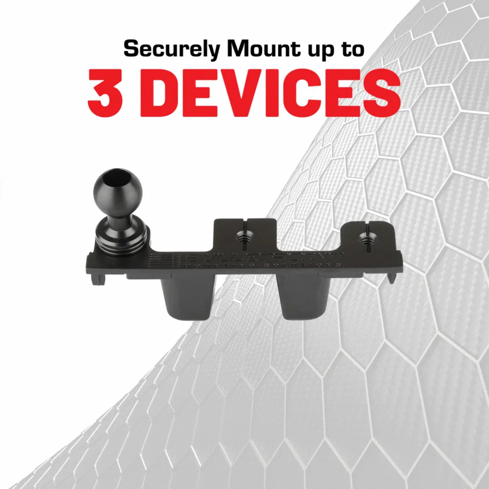 Accessory Ready Metal Dash Mount Phone Holder Supports 3 Devices for 2021  Ford Bronco