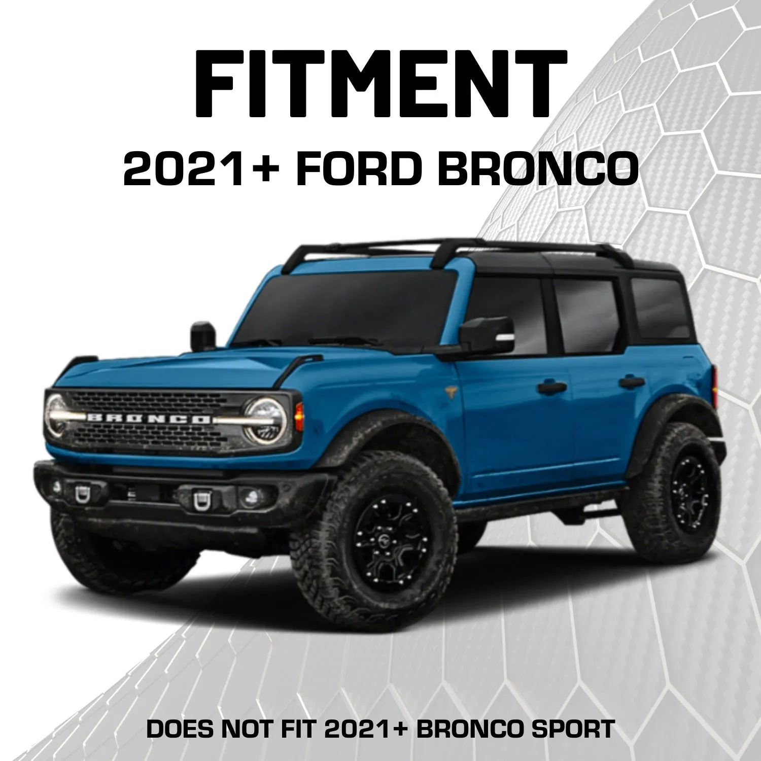 Accessory Ready Metal Dash Mount Phone Holder Supports 3 Devices for 2021  Ford Bronco