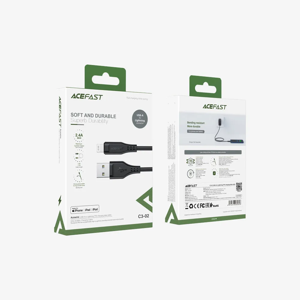 Acewire C3-02 USB-A to Lightning Cable 1.2M