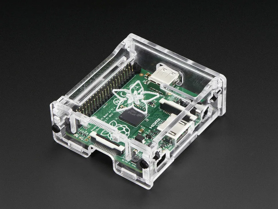 Adafruit Pi Box Plus - Enclosure for Raspberry Pi Model A 