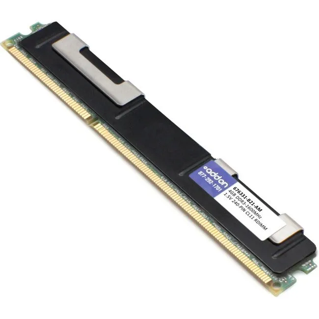 Addon 4Gb Ddr3-1600Mhz Sr Rdimm F/ Hp And-676331-B21-Am