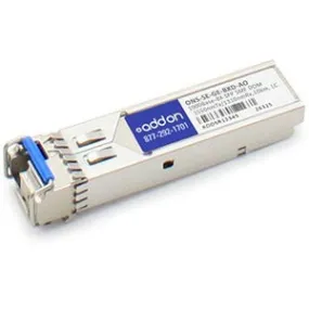Addon Cisco Ons Ons-Se-Ge-Bxd Compatible Taa Compliant 1000Base-Bx Sfp Transceiver (Smf, 1490Nmtx/1310Nmrx, 10Km, Lc, Dom)