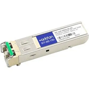 Addon Msa And Taa Compliant 1000Base-Dwdm 100Ghz Sfp Transceiver (Smf, 1532.68Nm, 80Km, Lc, Dom)