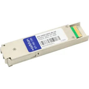 Addon Msa And Taa Compliant 10Gbase-Cwdm Xfp Transceiver (Smf, 1510Nm, 80Km, Lc, Dom)