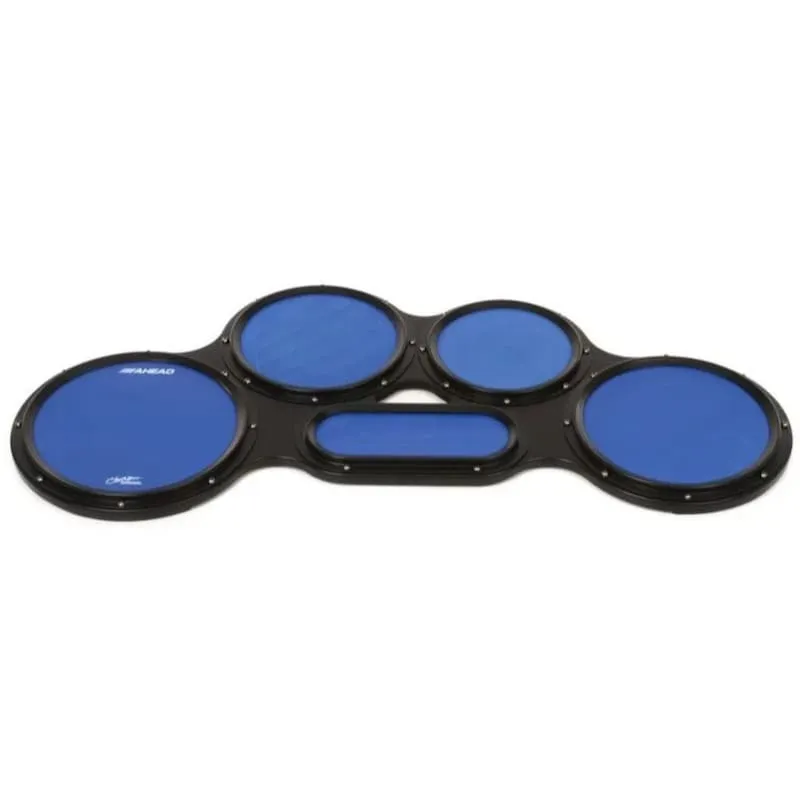 Ahead Chavez S-Hoop Tenor Practice Pad Black/Blue