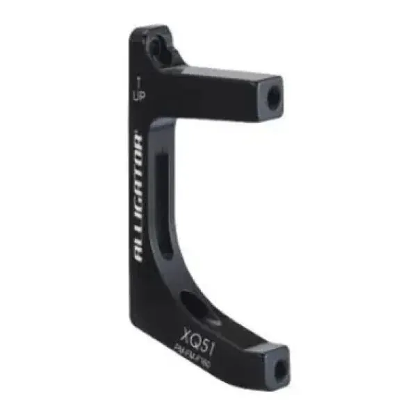 Alligator Post Mount To Flat Mount Disc Brake Caliper Adapter