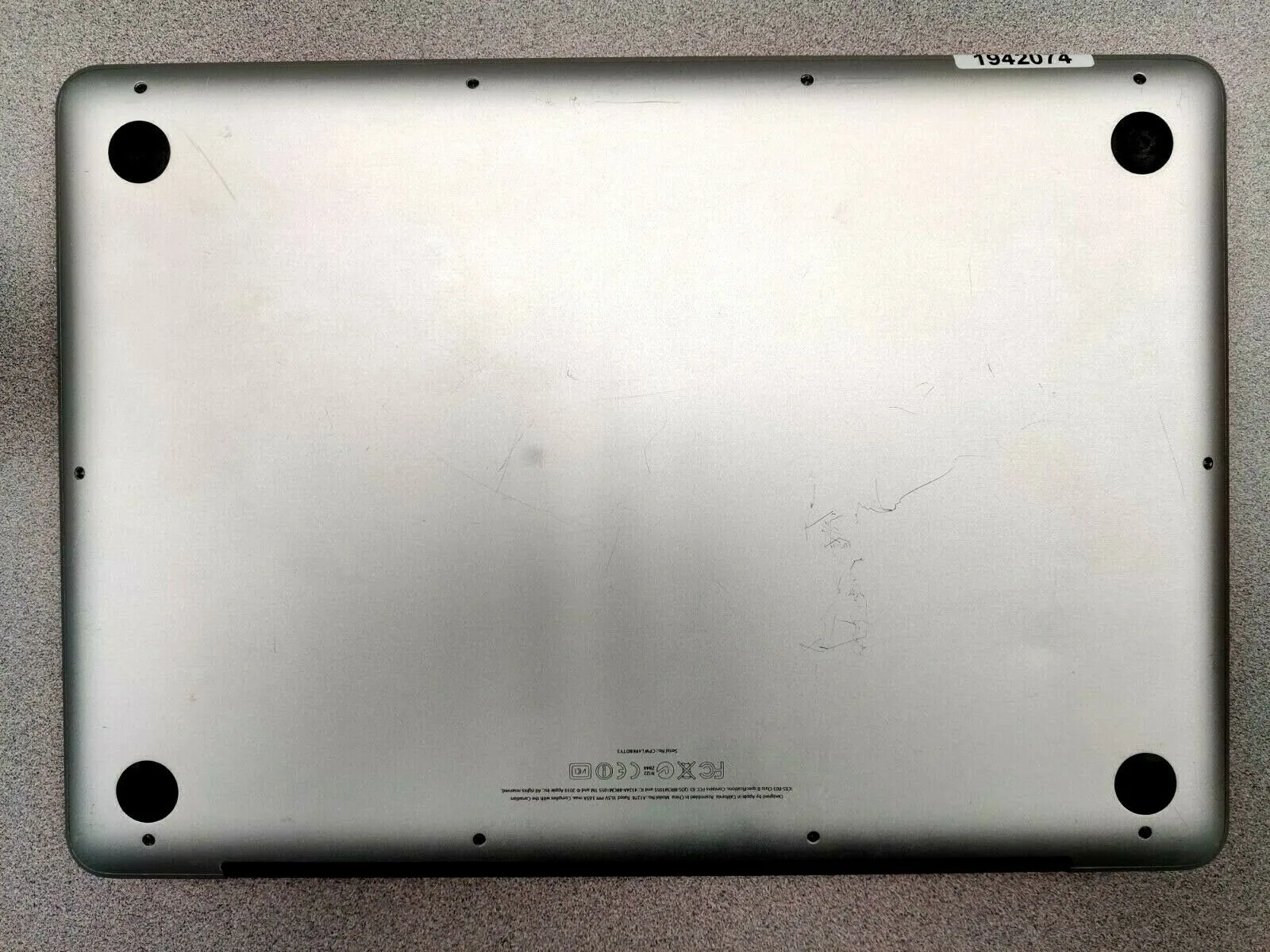 Apple MacBook Pro A1278 13.3" Laptop - MC374LL/A 4GB 500GB Late  2012