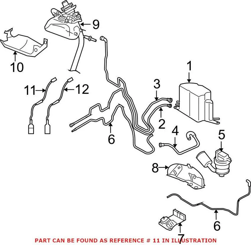 Audi VW Oxygen Sensor – Front 1K0998262P