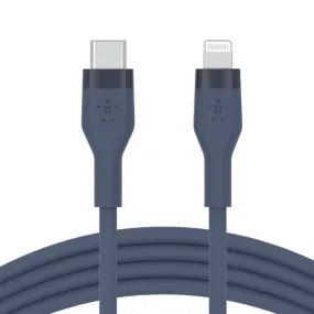 BELKIN BoostCharge Flex 3m USB-C Cable with Lightning Connector - Blue
