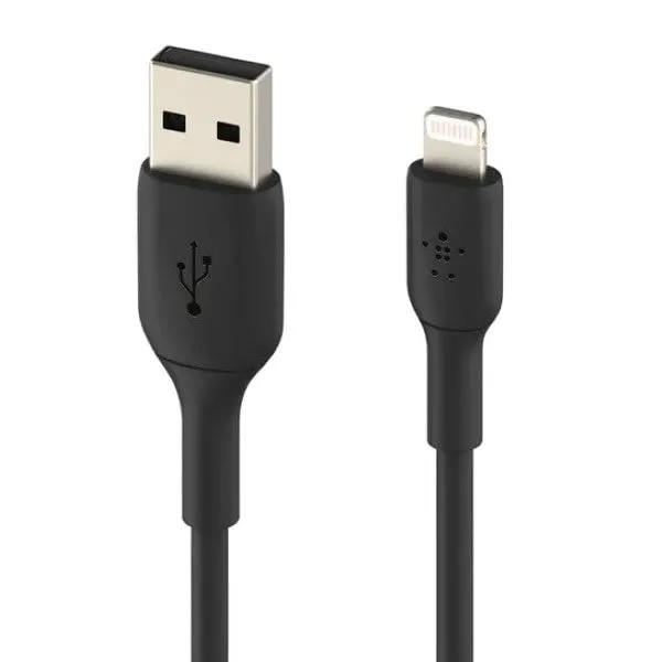 BELKIN BoostCharge Lightning to USB-A Cable 1M - Black