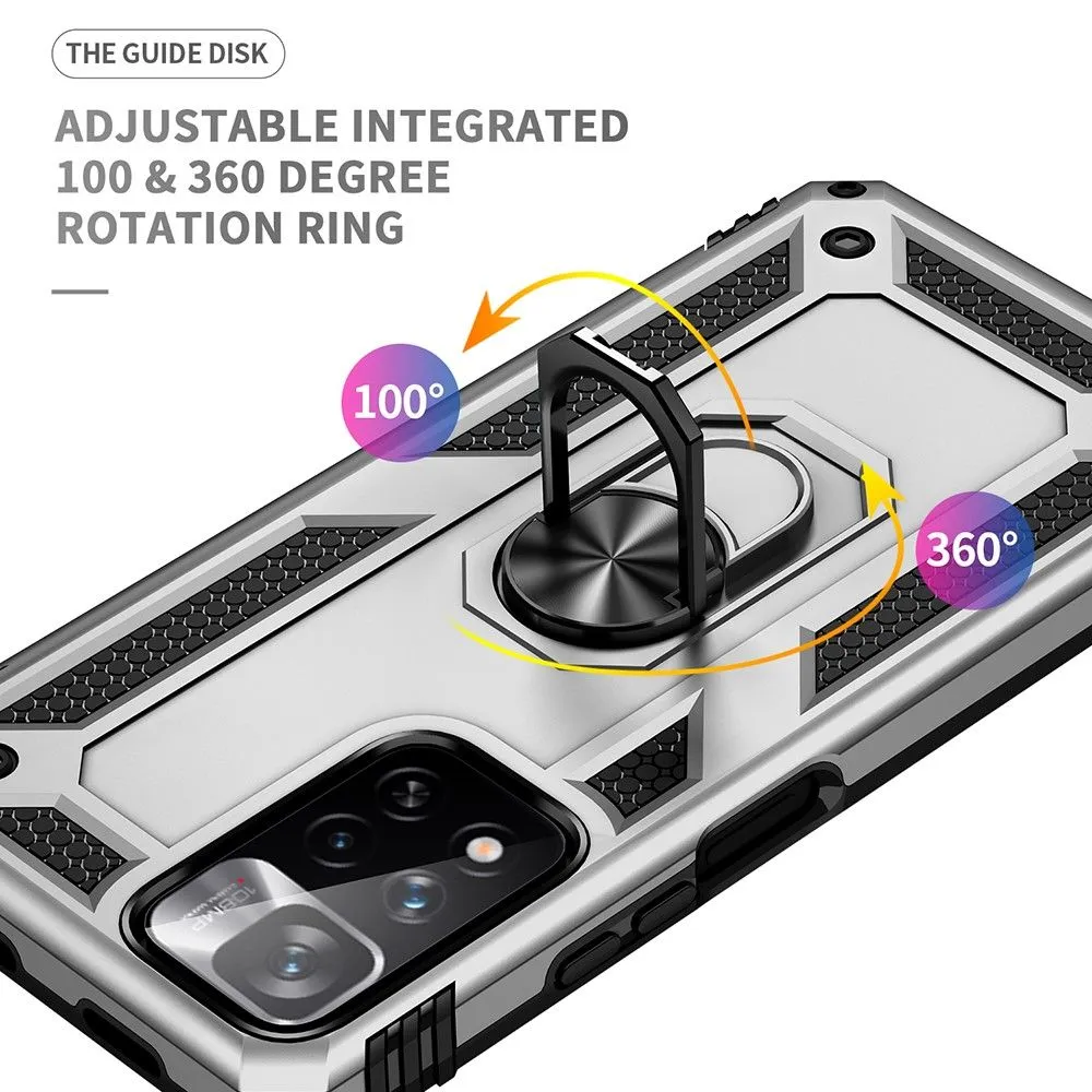 Bofink Combat Xiaomi Redmi Note 11 Pro / 11 Pro Plus case - Silver