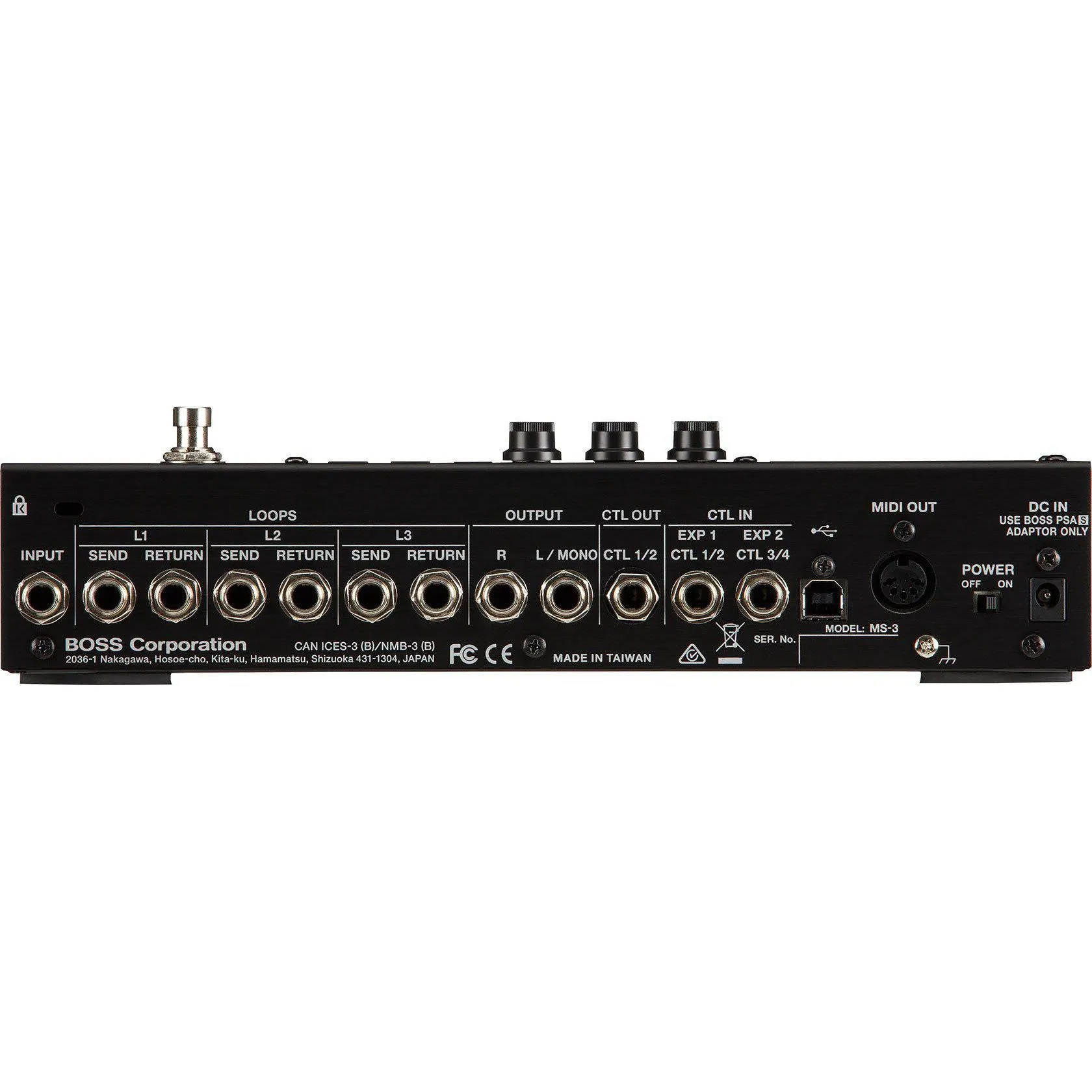 Boss MS-3 Multi Effects Switcher Pedal