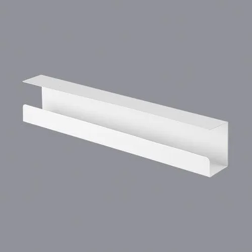 Brateck Under-Desk Cable Tray Organizer Straight cable tray White