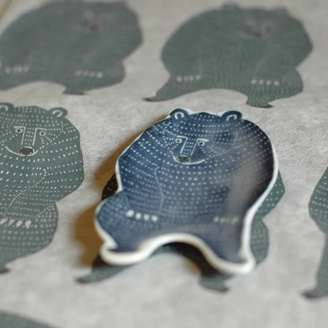 Classiky x kata kata Bear Ceramic Dish