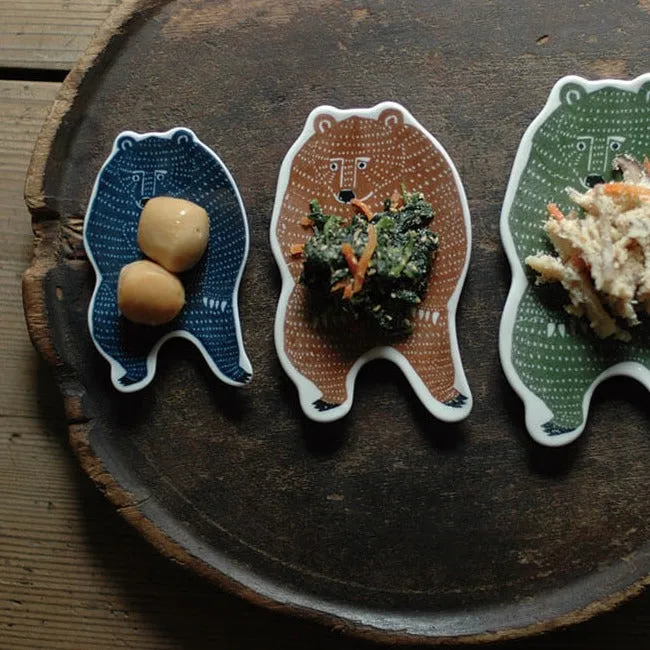 Classiky x kata kata Bear Ceramic Dish