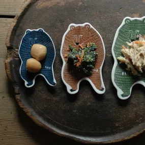 Classiky x kata kata Bear Ceramic Dish