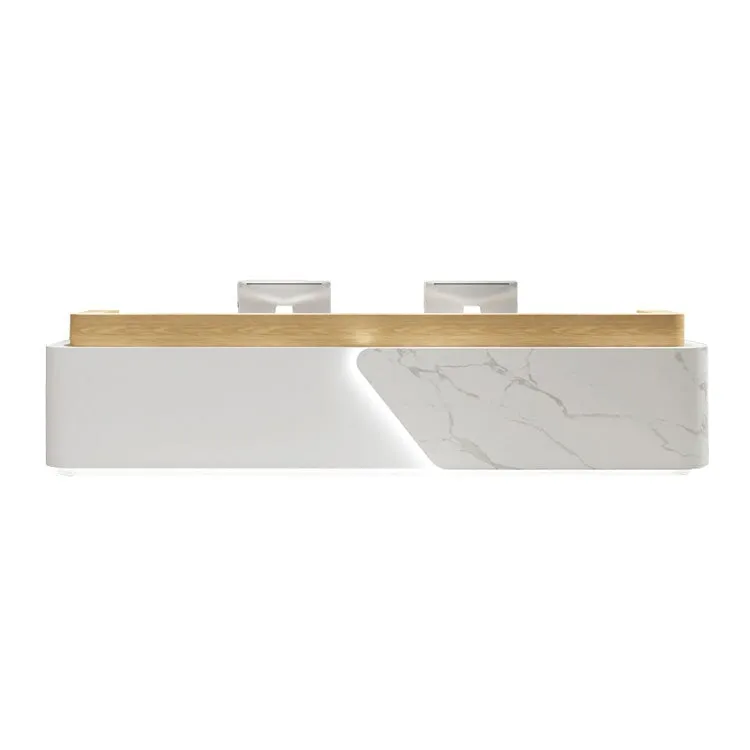 Company Front Desk Beauty Salon Bar Simple Lacquer Reception Desk