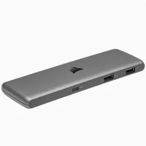 Corsair USB100 7-Port USB-C/USB-A Expansion Hub, 3x USB Type-C, 4x USB Type-A - CU-9000003-NA