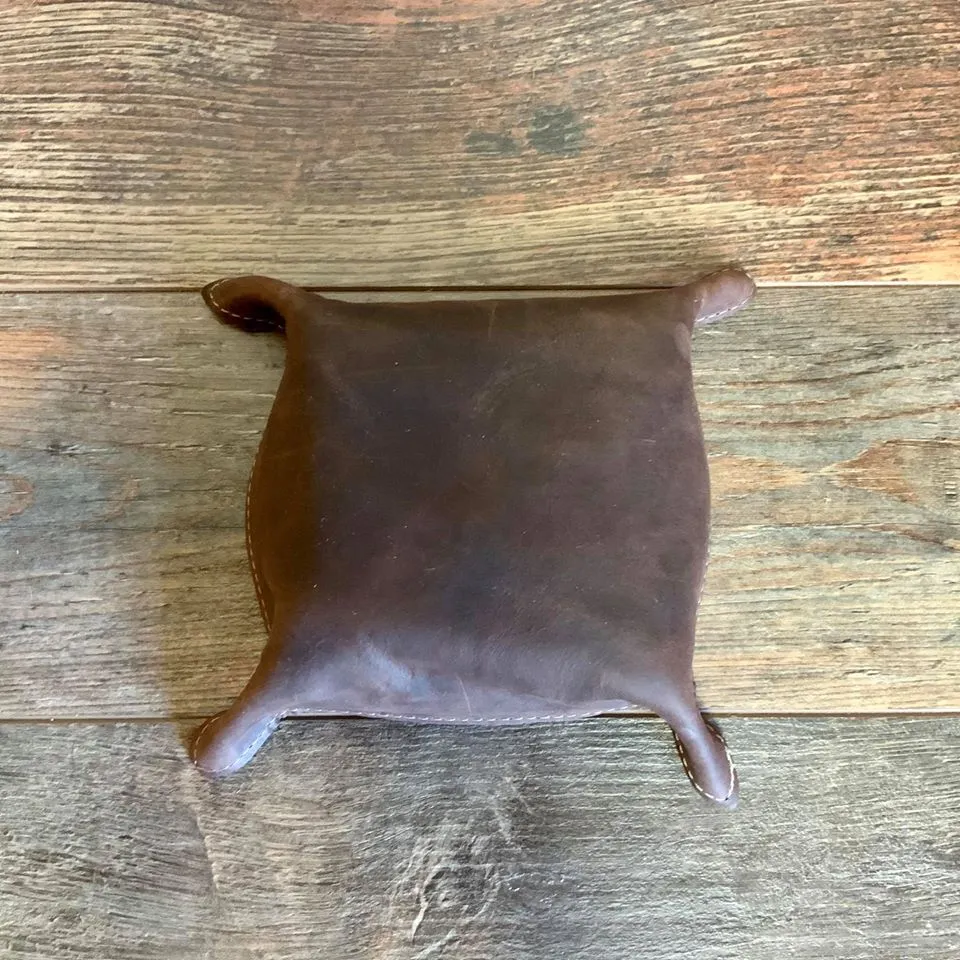 Cowhide Snap Tray - #20707