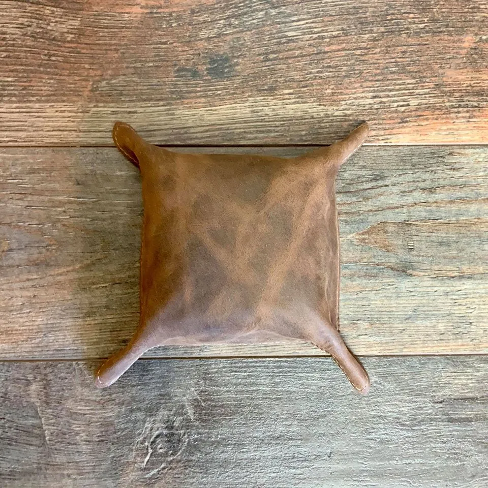 Cowhide Snap Tray - #20740