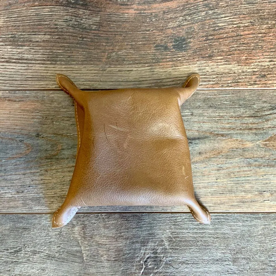 Cowhide Snap Tray - #20826