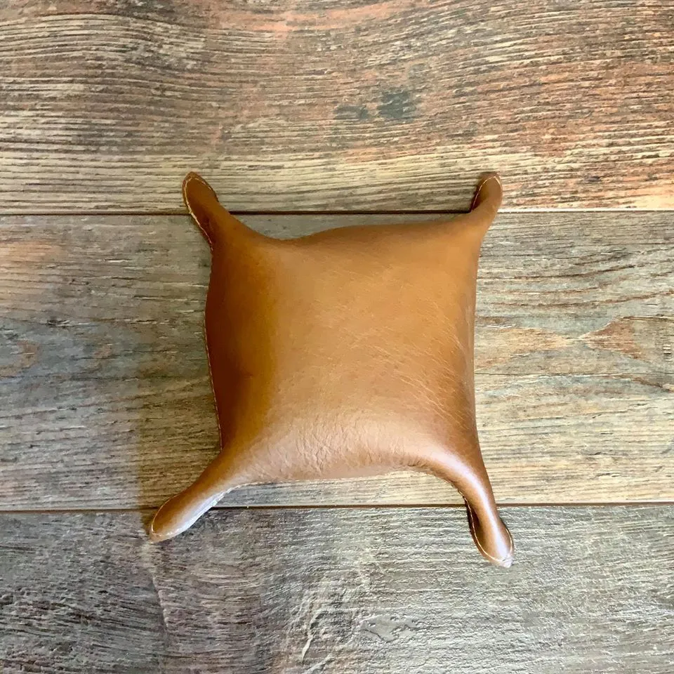 Cowhide Snap Tray - #20828
