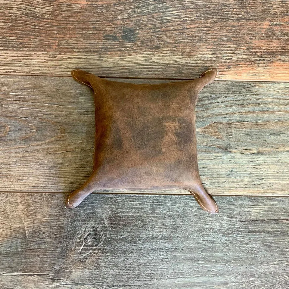 Cowhide Snap Tray - #20837