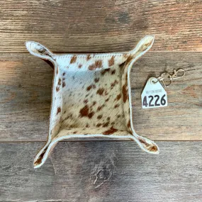 Cowhide Snap Tray - #4226