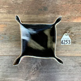 Cowhide Snap Tray - #4253