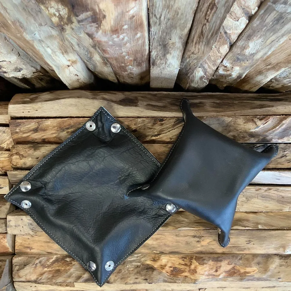 Cowhide Snap Trays - Small