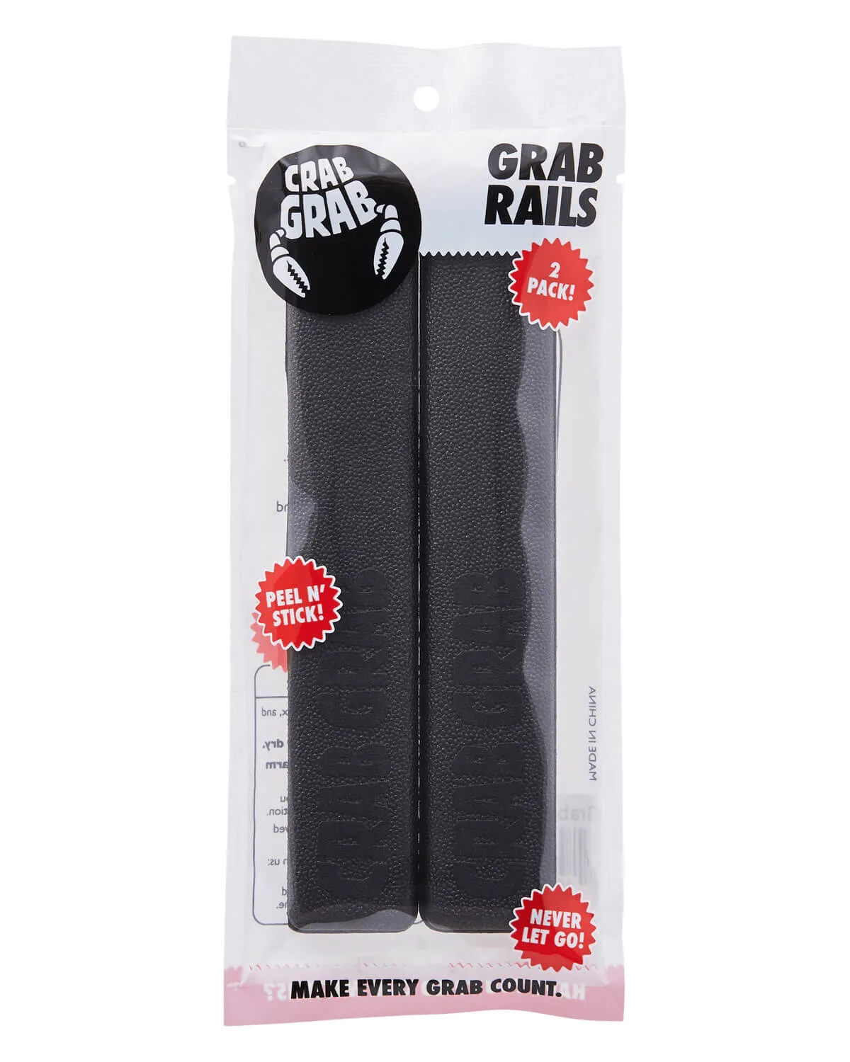 Crab Grab Grab Rails 2 Pack Black
